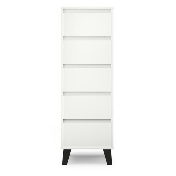Komoda Scandi 5S bílá