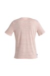 ICEBREAKER Wmns Merino Linen SS Tee Stripe, Snow/Glow velikost: S