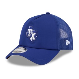 New Era Pánská kšiltovka Texas Rangers MLB 2026 Batting Practice 9FORTY APEX Trucker