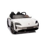Mamido Elektrické autíčko Porsche Taycan Turbo S bílé
