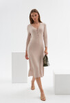 Monnari Dresses Beige Dress From Ribbed Knitwear Multi Beige S