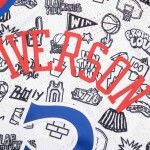 Mitchell & Ness Pánský dres Philadelphia 76ers NBA Allen Iverson #3 Doodle Swingman Velikost: S