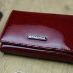 Stylová dámská kožená peněženka Gregorio Diko, červená