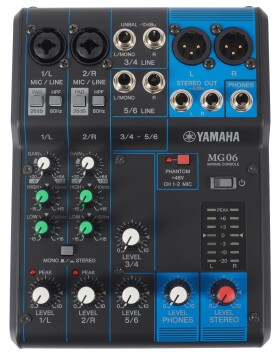 Yamaha MG06 (použité)