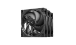 DEEPCOOL FD12 V2 černá / Sada 3 kusy / 120mm / 79.89 CFM / 35.66 dB / 2500 RPM / 4-Pin PWM (R-FD12V2-BKNPN3-G)