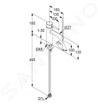 IDEAL STANDARD - ProSys Set předstěnové instalace, klozetu a sedátka Strada II, tlačítka Oleas M2, Aquablade, SoftClose, chrom ProSys80M SP99