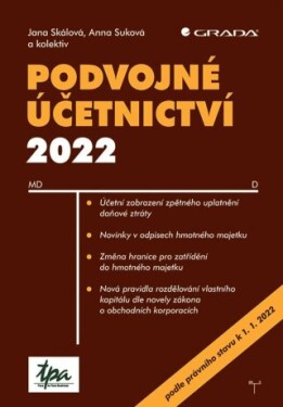 Podvojné účetnictví 2022 - Anna Suková, doc. Ing. Jana Skálová Ph.D. - e-kniha