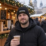 Fanatics Pánská zimní čepice Boston Bruins NHL Authentic Pro A/Cap Cuffed Beanie černá