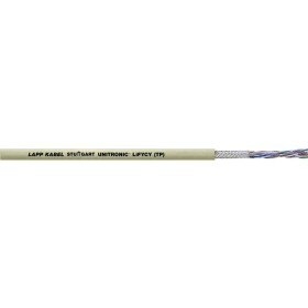 LAPP 34231/500 datový kabel UNITRONIC® LiFYCY (TP) 4 x 2 x 0.08 mm² šedá 500 m