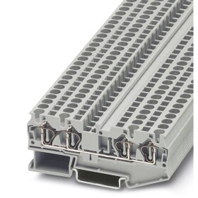 Phoenix Contact 3031445 řadová svorka průchodky 6.2 mm pružinová svorka šedá 50 ks