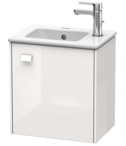 DURAVIT - Brioso Umyvadlová skříňka 44x42x29 cm, pravá, 1 dvířka, lesklá bílá BR4000R2222
