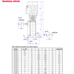 SIGMA PUMPY SIGMA 32-CVXV Typ: 32-CVXV-100-6-2-LN-000-1, motor 1,1 kW