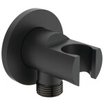 IDEAL STANDARD - Idealrain Držák sprchy s přípojkou, černá BC807XG