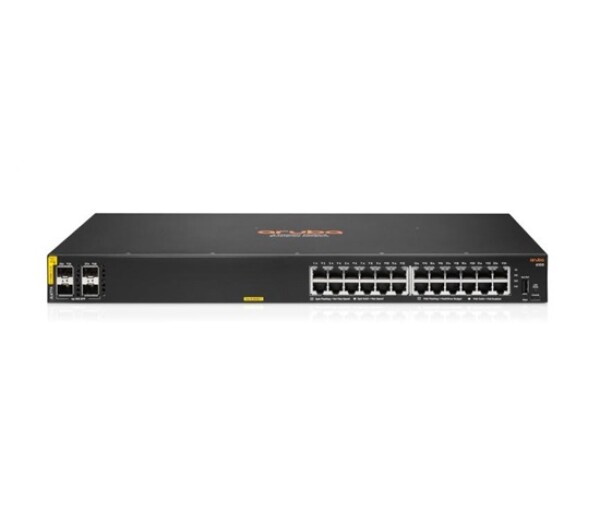 HPE Aruba Networking CX 6100 24G Class4 PoE 4SFP+ 370W Switch EDF_3150432