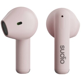 Sudio A1 In Ear Headset Bluetooth® stereo růžová headset, Nabíjecí pouzdro, dotykové ovládání