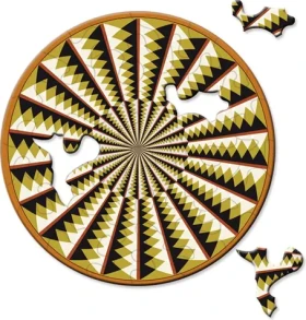 CURIOSI Kulaté puzzle Picoli: Kolotoč