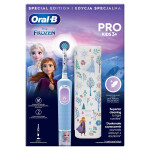 Oral-B Pro Kids 3+ Frozen s pouzdrem / Elektrický dětský zubní kartáček / sonický / 2 režimy / od 3 let (Pro Kids 3+ Frozen)