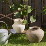 Ib Laursen Váza z terakoty Hera, přírodní barva, keramika