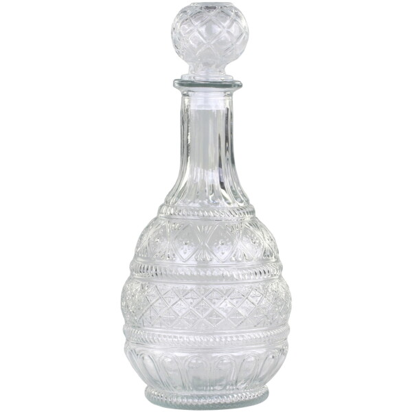 Chic Antique Skleněná karafa Clear 1 l, čirá barva, sklo