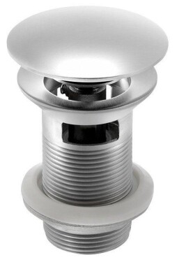 SAPHO - MINIMAL umyvadlová výpust 5/4“, click-clack, velká krytka, nerez mat MI057