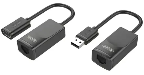 Unitek Y-UE01001 černá / Síťový adaptér / USB-A - RJ-45 (Y-UE01001)