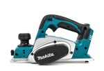 Makita DKP180Z / Aku Hoblík / 18V / šířka: 82 mm / bez baterie (DKP180Z)