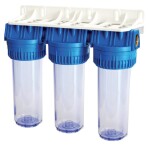 AQUA FILTR 10" TRILEX, 1"F, PN8, bez vložky