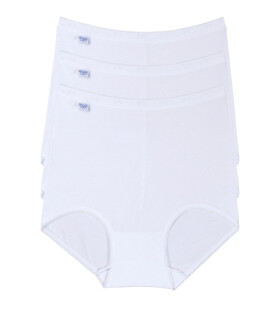 Dámské kalhotky 3 pack Basic maxi white - Sloggi bílá M