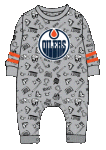 Outerstuff Dětské body Edmonton Oilers NHL Gifted Player Ls Coverall Velikost: Batole 6-9 Měsíců