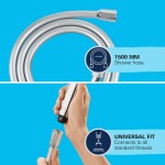 GROHE - Hadice Sprchová hadice VitalioFlex Silver Long-Life 1,5 m, chrom 22109000