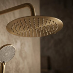 REA - Sprchová sada bez výtoku s termostatem Lungo Gold Brush REA-P6730