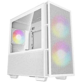 DEEPCOOL CH360 bílá / mATX / 1x USB-A 3.0 / 1x USB-C 3.0 / 2x 140mm / 1x 120mm / bez zdroje / průhledné bočnice (R-CH360-WHAPE3-G-1)