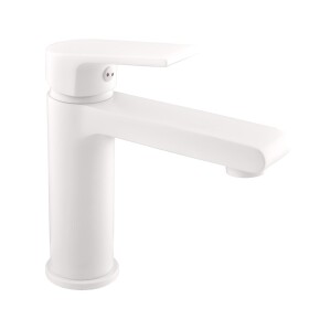 RAV Slezák - COLORADO - Umyvadlová baterie bez výpusti, Bílá - matná, 3,8" CO128.0BMAT