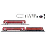 Fleischmann 5170005 Startovací digitální set s dieslovou lokomotivou N z21 BR 204 s nákladním vlakem DB AG