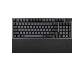 ASUS klávesnice ROG Azoth 96 HE, Mechanická, Bezdrátová, BT, RF 2.4GHz, US, černá EDF_1663126