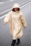 Pláštěnka Reisenthel Mini Maxi Raincoat Leo vanilla
