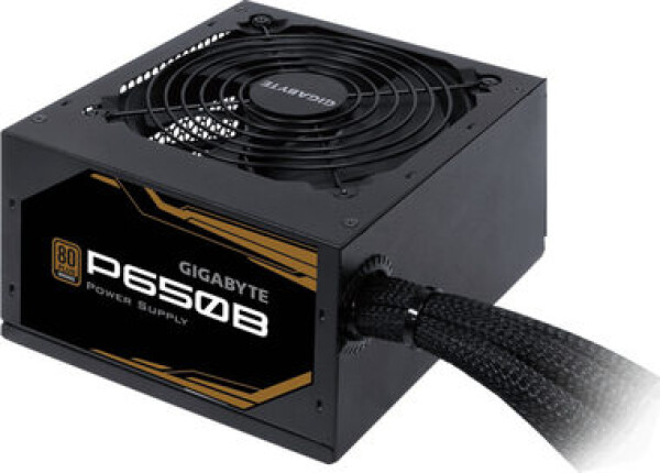 Gigabyte P650B / 650W / 120mm ventilátor / PFC / 80PLUS Bronze (GP-P650B)