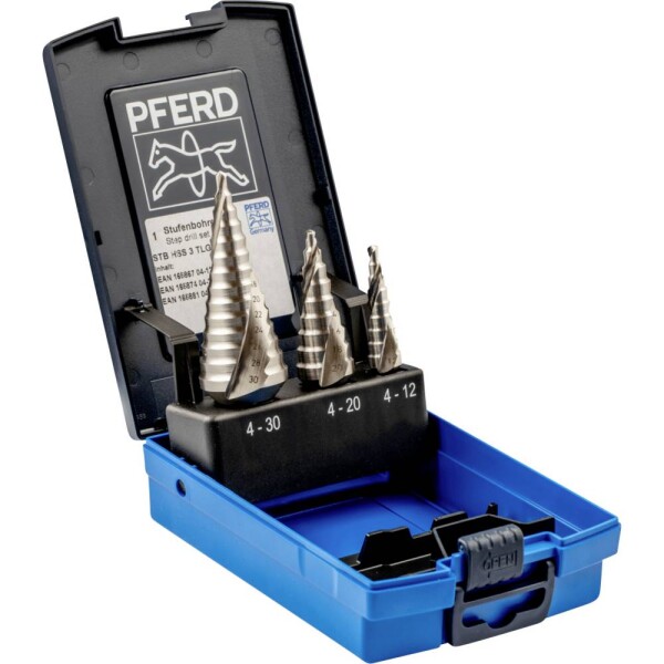 PFERD TOOLS 25204077 SET STB HSSE 3TLG HSS-E sada stupňovitého vrtáku 1 ks