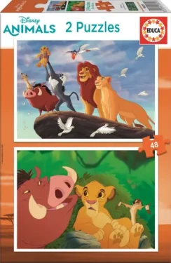 EDUCA Puzzle Lví král: S nejbližšími