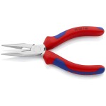 Knipex 26 26 200 T Půlkulaté kleště s břity VDE s připevňovacím okem 200mm / úzké ploché kleště /40° / délka čelistí:73m (26 26 200 T)