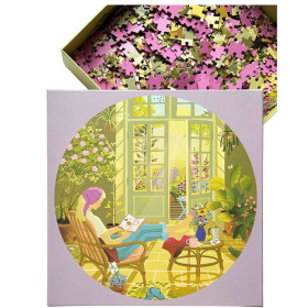 ViSSEVASSE Puzzle Morning Glow 1000 dílků, multi barva, papír