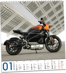 Nástěnný kalendář 2027 Aria Motorky