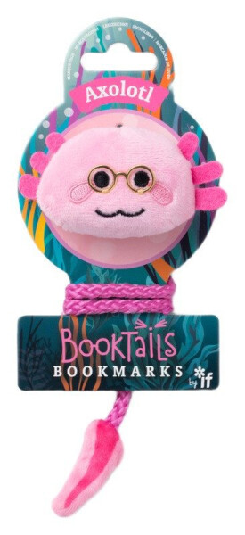 Provázková záložka Axolotl