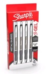 Sharpie S-Gel 0.7 mm 4 ks / Gelové pero / barva náplně: černá/modrá (2162647)