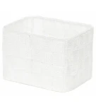Compactor TEX - košík vysoký bílá / Úložný organizér do zásuvky / 19 x 14 x 13 cm (3370910074147)