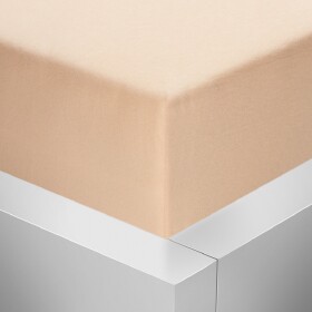 Stanex Napínací prostěradlo jersey - lososové ROZMĚR: (š/d/v) 160 x 200 x 20 cm, Barva: LOSOSOVÉ