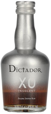 Dictador XO INSOLENT Solera System Rum 40% 0,05 l (holá lahev)