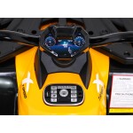 Mamido Dětská elektrická čtyřkolka XT-Speed 4x80W 24V žlutá