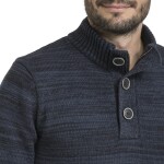 Bushman Pánský svetr Nathan, tmavě modrý XXXL