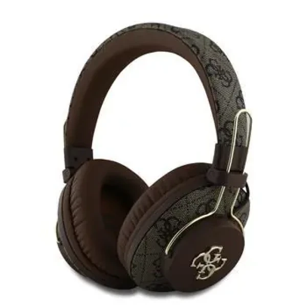 Guess PU 4G Metal Logo ENC Bezdrátová Sluchátka Brown (57983124140)